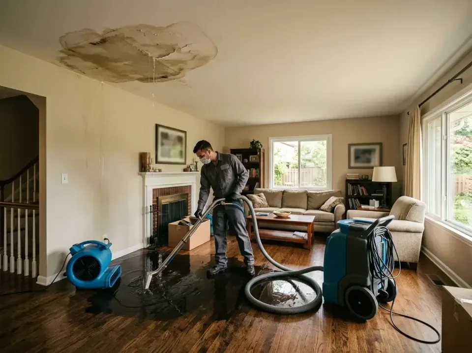 attic-pipe-burst-ceiling-drip-008 — frequently asked questions, Water Damage Restoration & Carpet Care in Vandergrift, PA